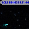 LCRS B040337.5-444059