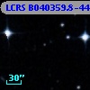 LCRS B040359.8-441839