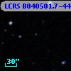 LCRS B040501.7-444305