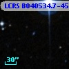 LCRS B040534.7-450603