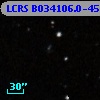 LCRS B034106.0-450106