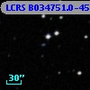 LCRS B034751.0-451635