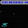 LCRS B035049.9-443905