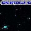 LCRS B033251.7-420801