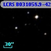 LCRS B031058.9-421334