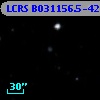 LCRS B031156.5-421810