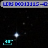 LCRS B031311.5-423858