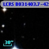 LCRS B031403.7-422334