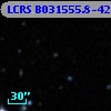 LCRS B031555.8-424316