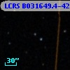 LCRS B031649.4-424245