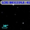 LCRS B031338.8-415427