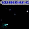LCRS B031349.6-420059
