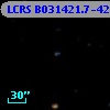 LCRS B031421.7-421009