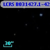 LCRS B031427.1-420554