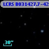 LCRS B031427.7-420454