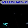 LCRS B031505.3-421003