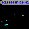 LCRS B031542.9-420259