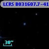 LCRS B031607.7-414427