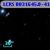 LCRS B031645.0-415343