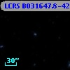 LCRS B031647.8-420325