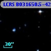 LCRS B031650.5-421159