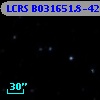 LCRS B031651.8-420708