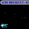 LCRS B031657.7-420645