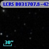 LCRS B031707.8-423734