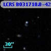 LCRS B031710.0-423426