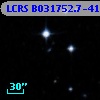 LCRS B031752.7-415912