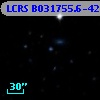 LCRS B031755.6-421527
