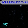 LCRS B031822.7-414642