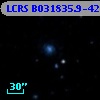 LCRS B031835.9-421803