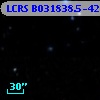 LCRS B031838.5-421930
