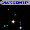 2MASX J03205687-4107350