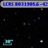 LCRS B031908.6-423839