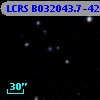 LCRS B032043.7-422259