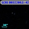 LCRS B032208.5-420057