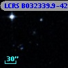LCRS B032339.9-421231