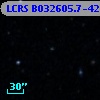 LCRS B032605.7-422607