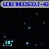 LCRS B032633.7-420437