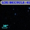 LCRS B032955.8-415233