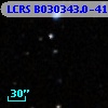 LCRS B030343.0-411931