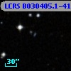 LCRS B030405.1-411804