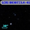 LCRS B030723.4-414021
