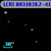 LCRS B031020.7-415913