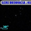 LCRS B030802.0-414133