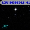 LCRS B030924.8-413851