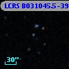 LCRS B031045.5-393739
