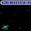 LCRS B031317.0-413600